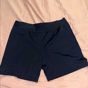Women's Navy Blue Shorts